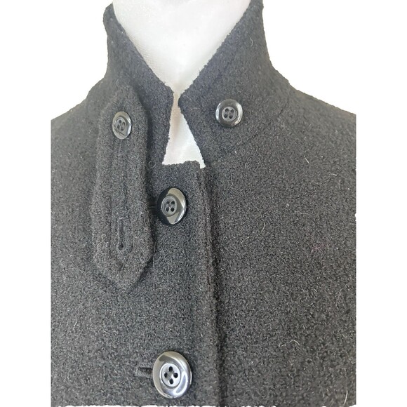 Petite Sophisticate Women's Wool Blend Boucle Lined Jacket  Black Size 0 - Picture 3 of 9